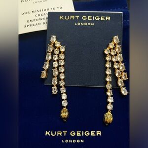 KURT GEIGER LONDON Eagle Crawler Earrings